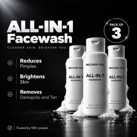 All-IN-1 Facewash Pack of 3